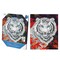 Diamond Dotz White Tiger in Autumn with Frame Animal Diamond Painting Kits for Adults - Diamond Art Kits a Relaxing Creative Craft Kit with Dotz Gems 14"x18"